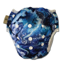 Load image into Gallery viewer, Earthside Eco Bums &#39;Western Waters&#39; OSFM Reusable Swim Nappy
