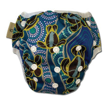 Load image into Gallery viewer, Earthside Eco Bums &#39;Yakaarn&#39; OSFM Reusable Swim Nappy
