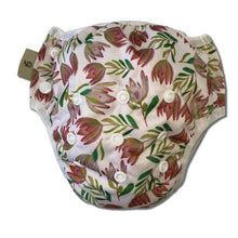 Load image into Gallery viewer, Earthside Eco Bums &#39;Summer Sunset&#39; OSFM Reusable Swim Nappy
