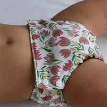 Load image into Gallery viewer, Earthside Eco Bums &#39;Summer Sunset&#39; OSFM Side Snapping Cloth Nappy
