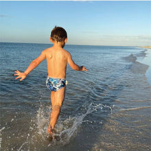 Load image into Gallery viewer, Earthside Eco Bums &#39;Western Waters&#39; OSFM Reusable Swim Nappy
