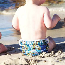 Load image into Gallery viewer, Earthside Eco Bums &#39;Yakaarn&#39; OSFM Reusable Swim Nappy
