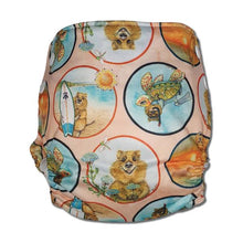 Load image into Gallery viewer, Earthside Eco Bums &#39;Connie&#39; OSFM Side Snapping Cloth Nappy
