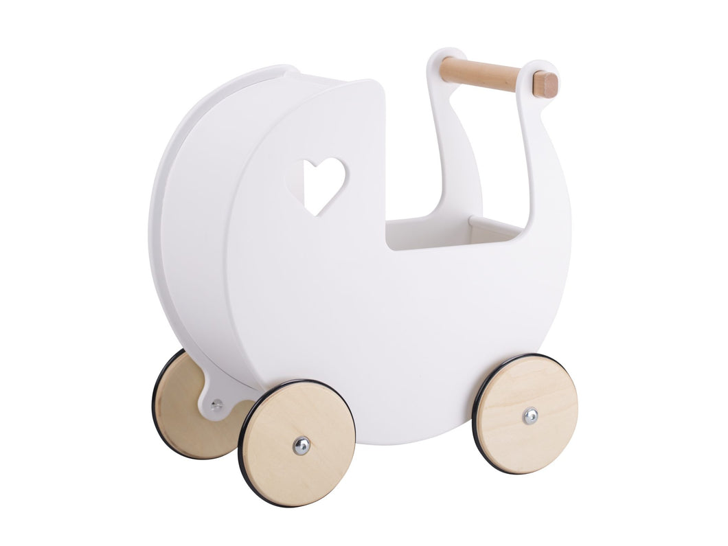 Moover Classic Dolls Pram - Heart
