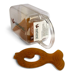 Make U Well Natural Rubber Teether - Fish