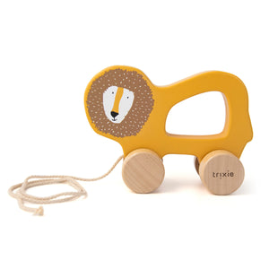 Trixie Wooden Animal Pull Along Toy