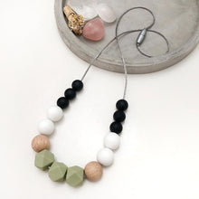 Load image into Gallery viewer, One Chew Three Silicon Necklace - Poppy
