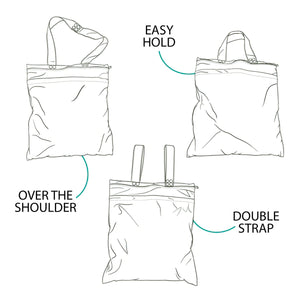 Earthside Eco Bums 'Ningaloo Dreaming' Premium Double Pocket Wet Bag