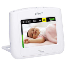Load image into Gallery viewer, Oricom Secure870 3.5” Touchscreen Video/Audio Baby Monitor (CU870WH)
