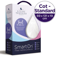Load image into Gallery viewer, Living Textiles Smart-Dri Waterproof Fitted Mattress Protector
