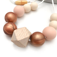 Load image into Gallery viewer, One Chew Three Silicone Necklace - Winter
