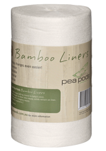 Load image into Gallery viewer, Pea pods 100% Bamboo Nappy Liners
