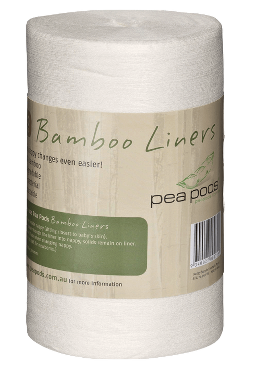 Pea pods 100% Bamboo Nappy Liners