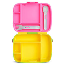 Load image into Gallery viewer, Munchkin Lunch Bento Box with Stainless Steel Utensils
