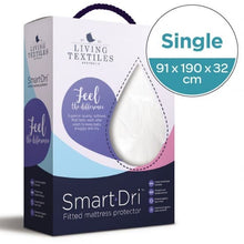 Load image into Gallery viewer, Living Textiles Smart-Dri Waterproof Fitted Mattress Protector
