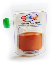 Load image into Gallery viewer, Qubies Reusable Food Pouches
