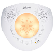 Load image into Gallery viewer, Oricom Soothing Sound Machine with Night Light
