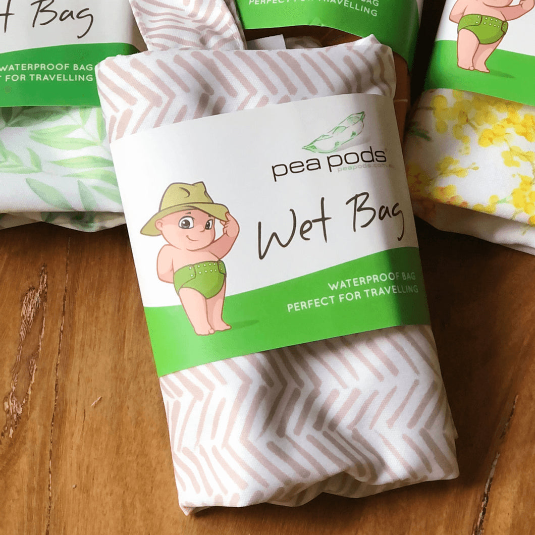 Pea Pods Reusable Nappy Wet bag