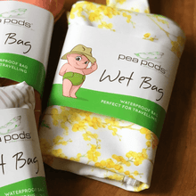 Load image into Gallery viewer, Pea Pods Reusable Nappy Wet bag
